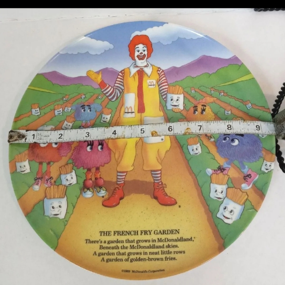 1989 McDonald "The French Fry Garden "